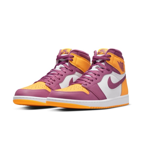 Purple and Yellow Jordans - Picture 1 of 15